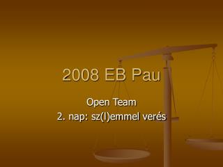 2008 EB Pau