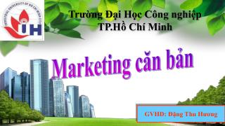 Trường Đại Học Công nghiệp TP.Hồ Chí Minh