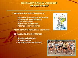 NUTRICIÓN PARA EL CORREDOR DE SEMI FONDO
