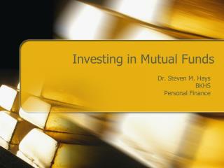 Investing in Mutual Funds