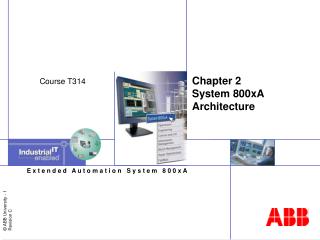 Chapter 2 System 800xA Architecture