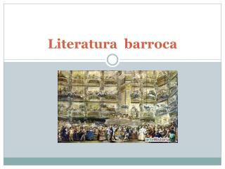 Literatura barroca