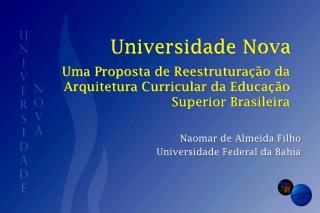 Universidade Nova