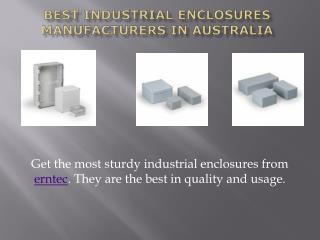 Erntec -Electronics Enclosures Manufacturers