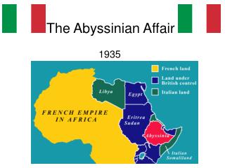 The Abyssinian Affair