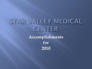 Star Valley medical center