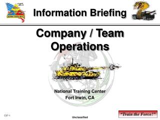 Company / Team Operations