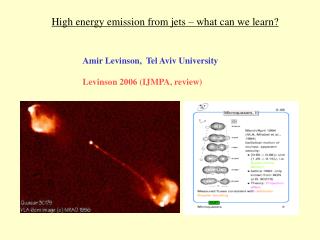 High energy emission from jets – what can we learn?