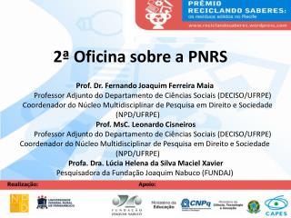 2ª Oficina sobre a PNRS