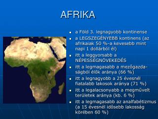 AFRIKA