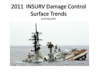 2011 INSURV Damage Control Surface Trends as of July 2011