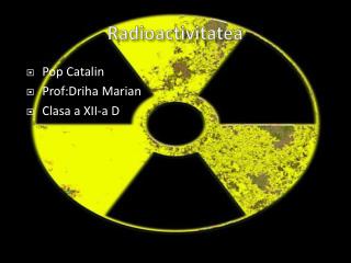 Radioactivitatea