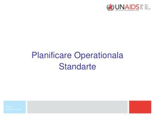 Planificare Operationala Standarte