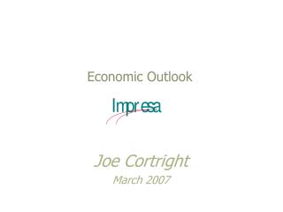 Economic Outlook