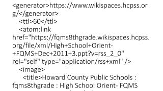 High School Orient- FQMS Dec 2011 3