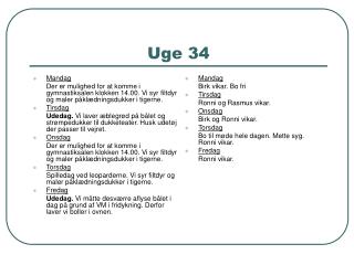 Uge 34