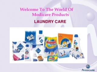 Welcome To The World Of Modicare Products