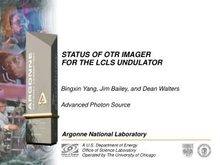 STATUS OF OTR IMAGER FOR THE LCLS UNDULATOR