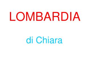 LOMBARDIA