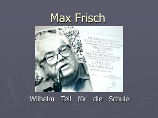 Max Frisch