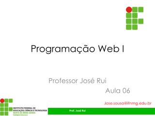 Programação Web I