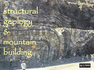 structural geology &amp; mountain building