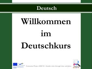 Willkommen im Deutschkurs