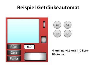 Beispiel Getränkeautomat