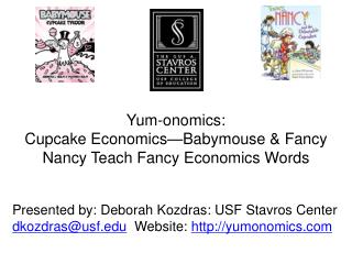 Yum-onomics: Cupcake Economics—Babymouse &amp; Fancy Nancy Teach Fancy Economics Words