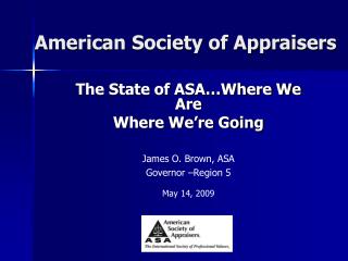 American Society of Appraisers