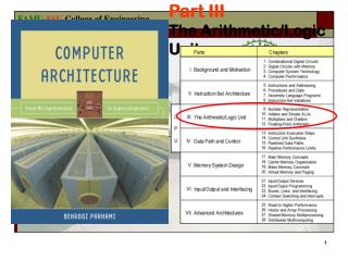 Part III The Arithmetic/Logic Unit