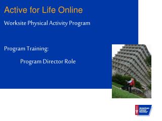 Active for Life Online
