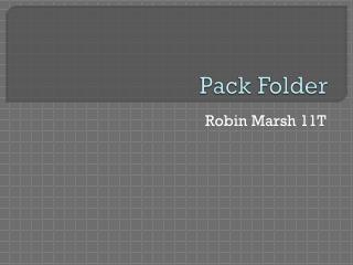 Pack Folder