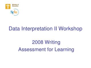 Data Interpretation II Workshop