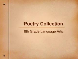 Poetry Collection