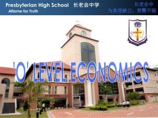 'O' LEVEL ECONOMICS