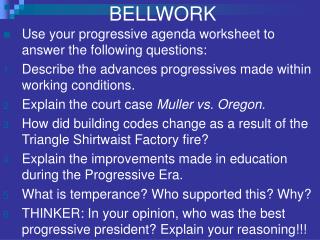 BELLWORK