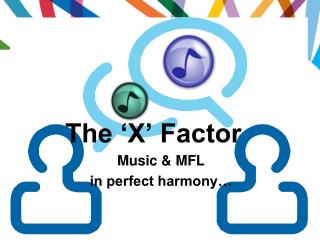 The ‘X’ Factor