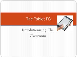 The Tablet PC