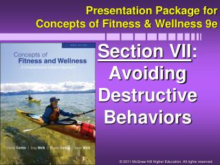 Presentation Package for Concepts of Fitness &amp; Wellness 9e