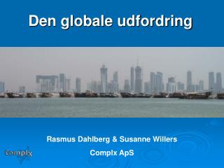 Den globale udfordring