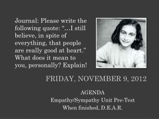 Friday, November 9, 2012