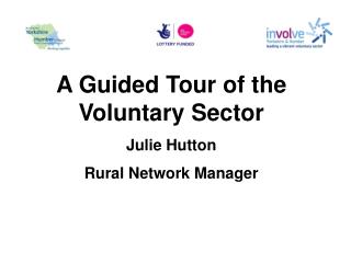 A Guided Tour of the Voluntary Sector Julie Hutton Rural Network Manager