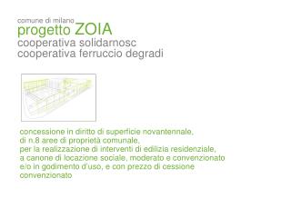 comune di milano progetto ZOIA cooperativa solidarnosc cooperativa ferruccio degradi