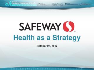 Health as a Strategy