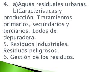 3. Aguas Residuales Urbanas