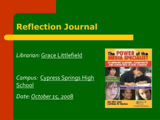 Reflection Journal