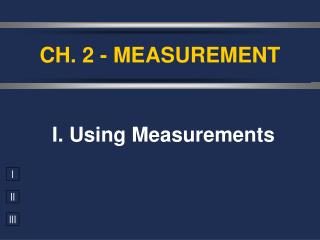 CH. 2 - MEASUREMENT