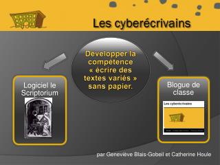 Les cyberécrivains