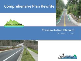 Transportation Element October 2, 2014